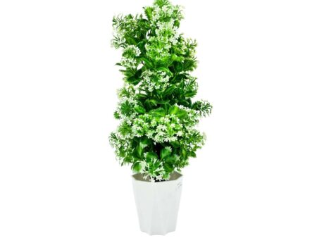 Artificial Plants with Pot Showcase Decoration Plants Flowers | Fake Plant | Artificial Plants for Home Decor Office Gifting Plants Decorative Potted Plants (RV-AP25)