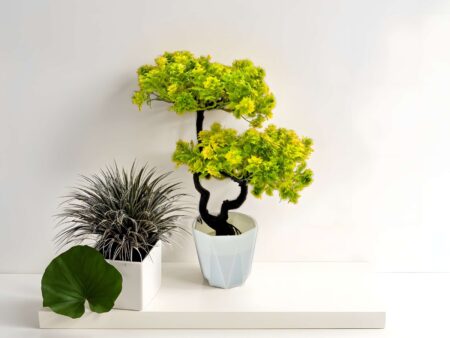 Artificial Plants for Home Decorarion Tree with Pot for Home Center Livingroom Table Shelf Entrance Office  Decorative Potted Plants (RV-AP8)