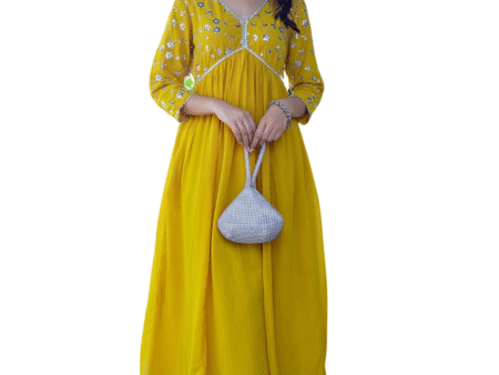 3-Piece Cotton Kurta Set for Women ? Kurta, Palazzo & Dupatta(L)
