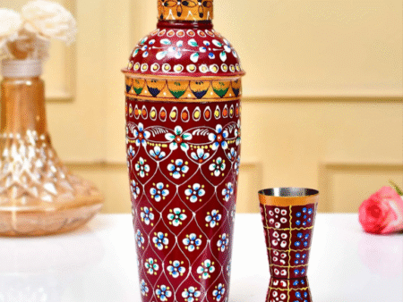 Aluminum Water Bottle with Glass